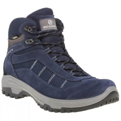 Botas Scarpa Bora GTX Hombre Moradas / Gris - Chile WYL193576